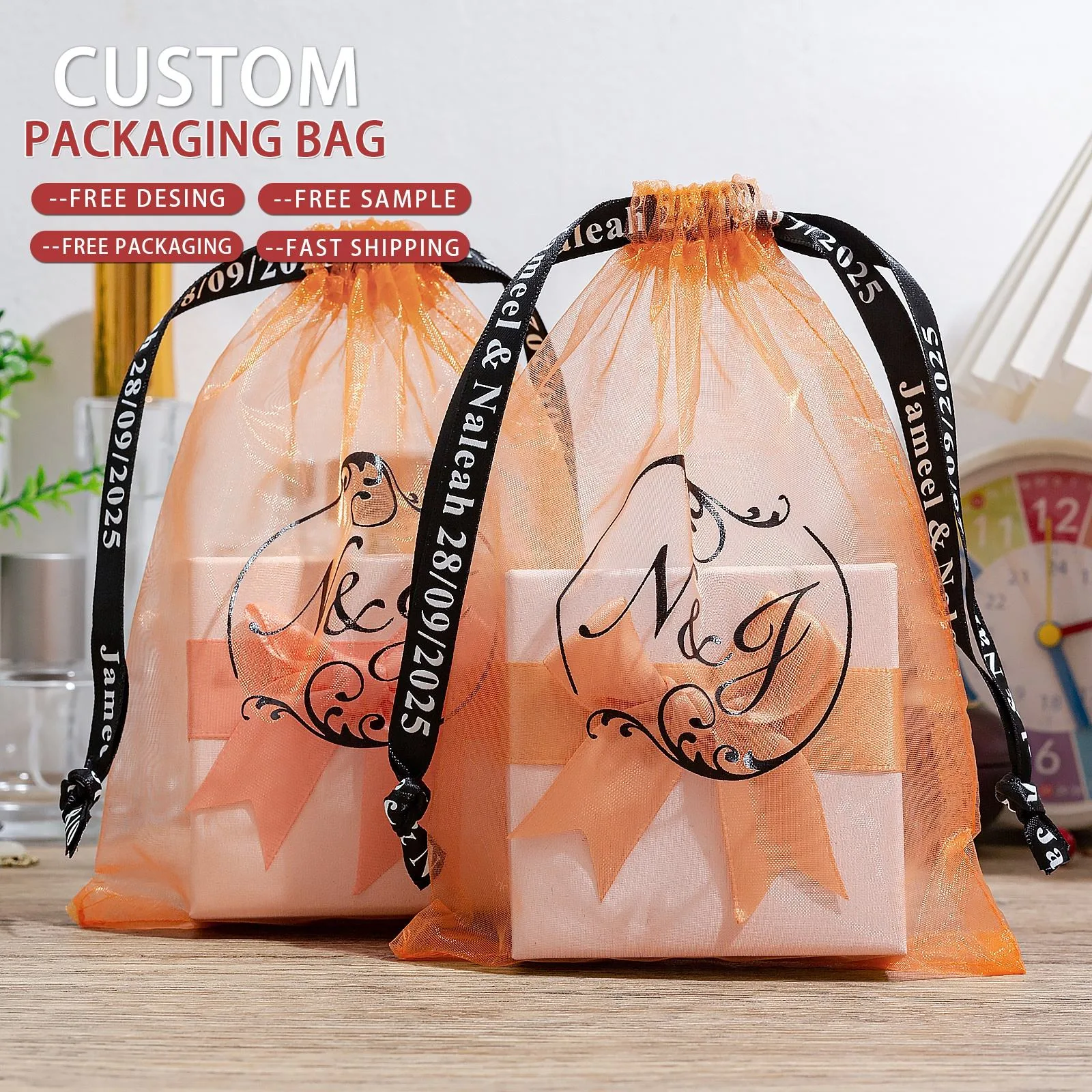 Organza Drawstring Pouch