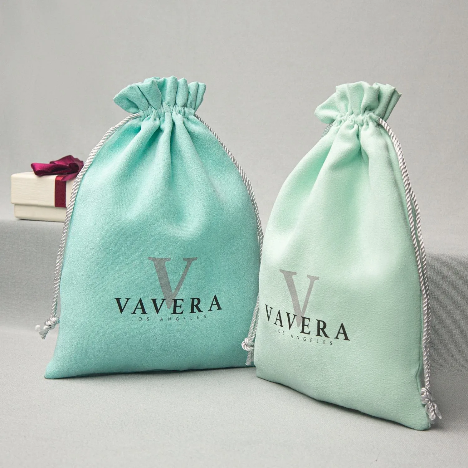 Microfiber Drawstring Pouch