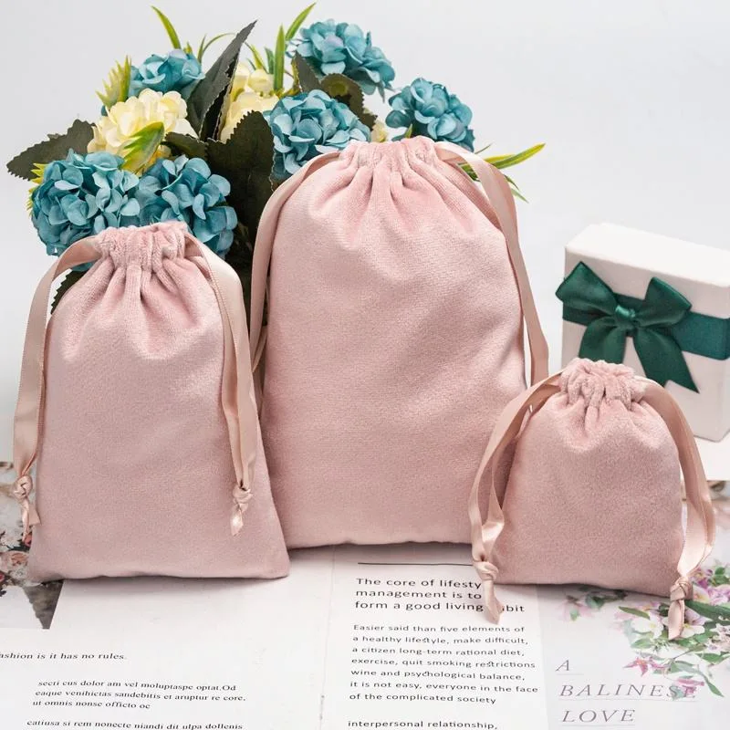 Velvet Drawstring Pouch