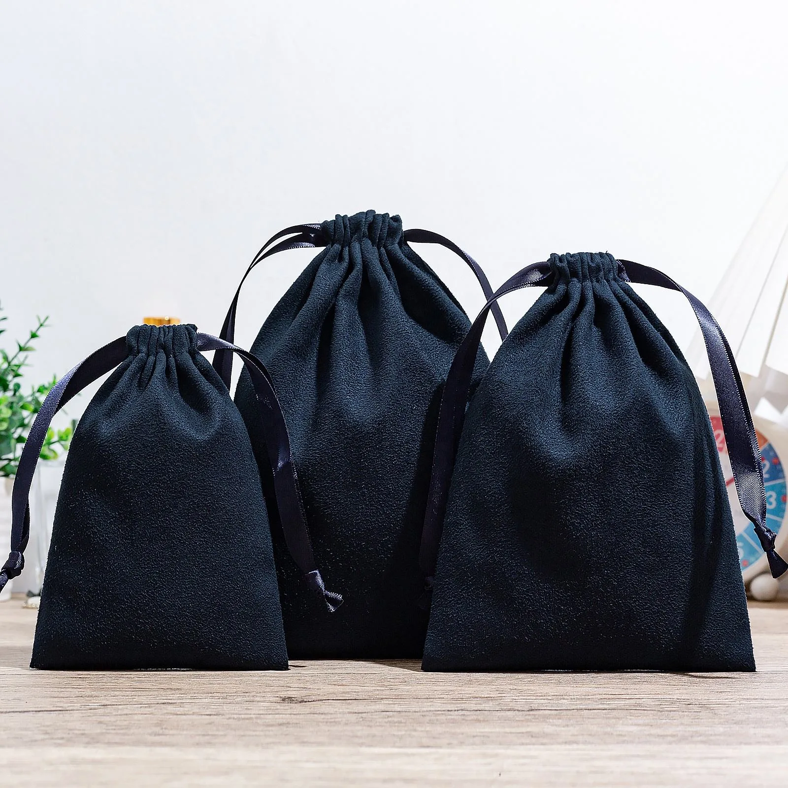 Microfiber Drawstring Pouch