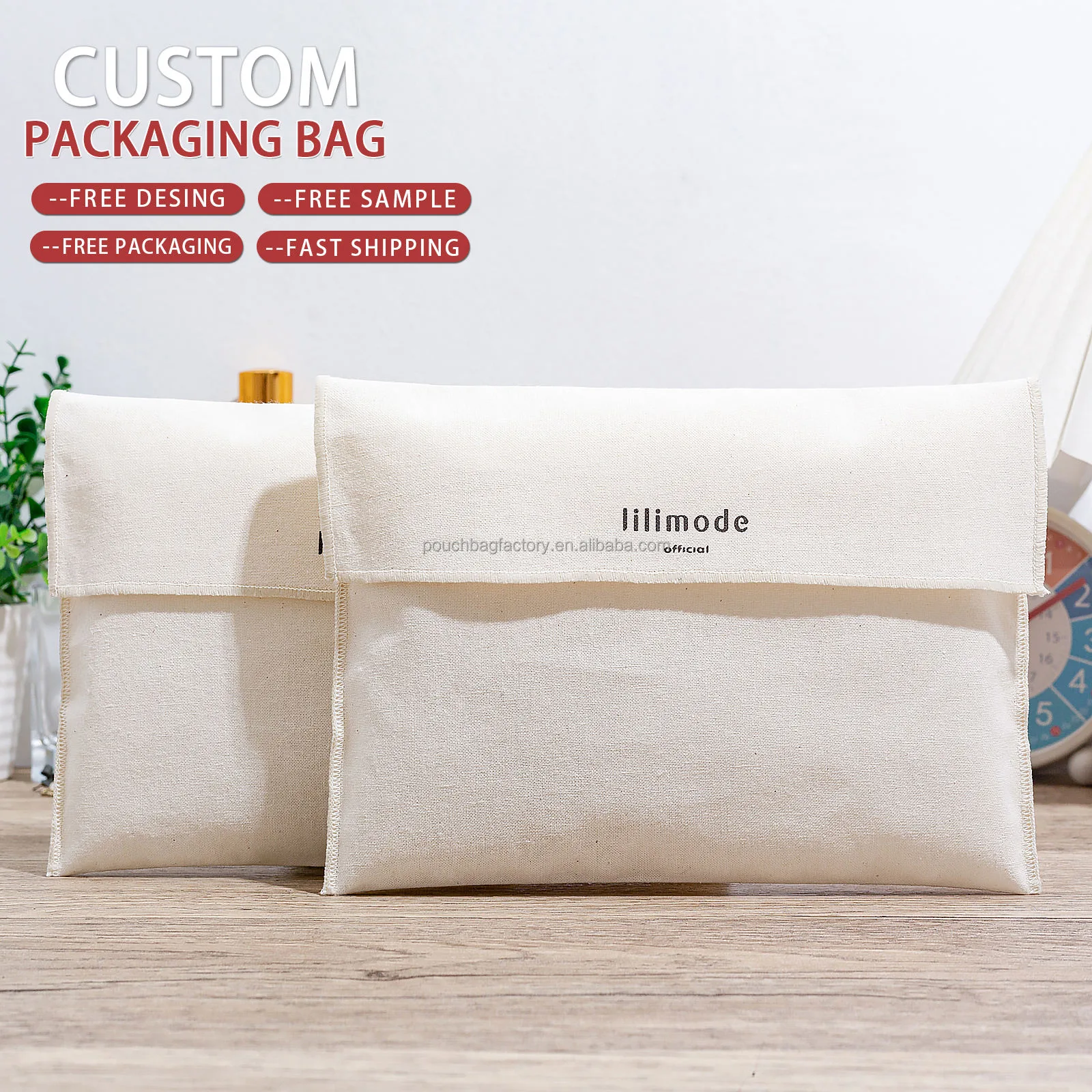 Fabric Envelope Pouch