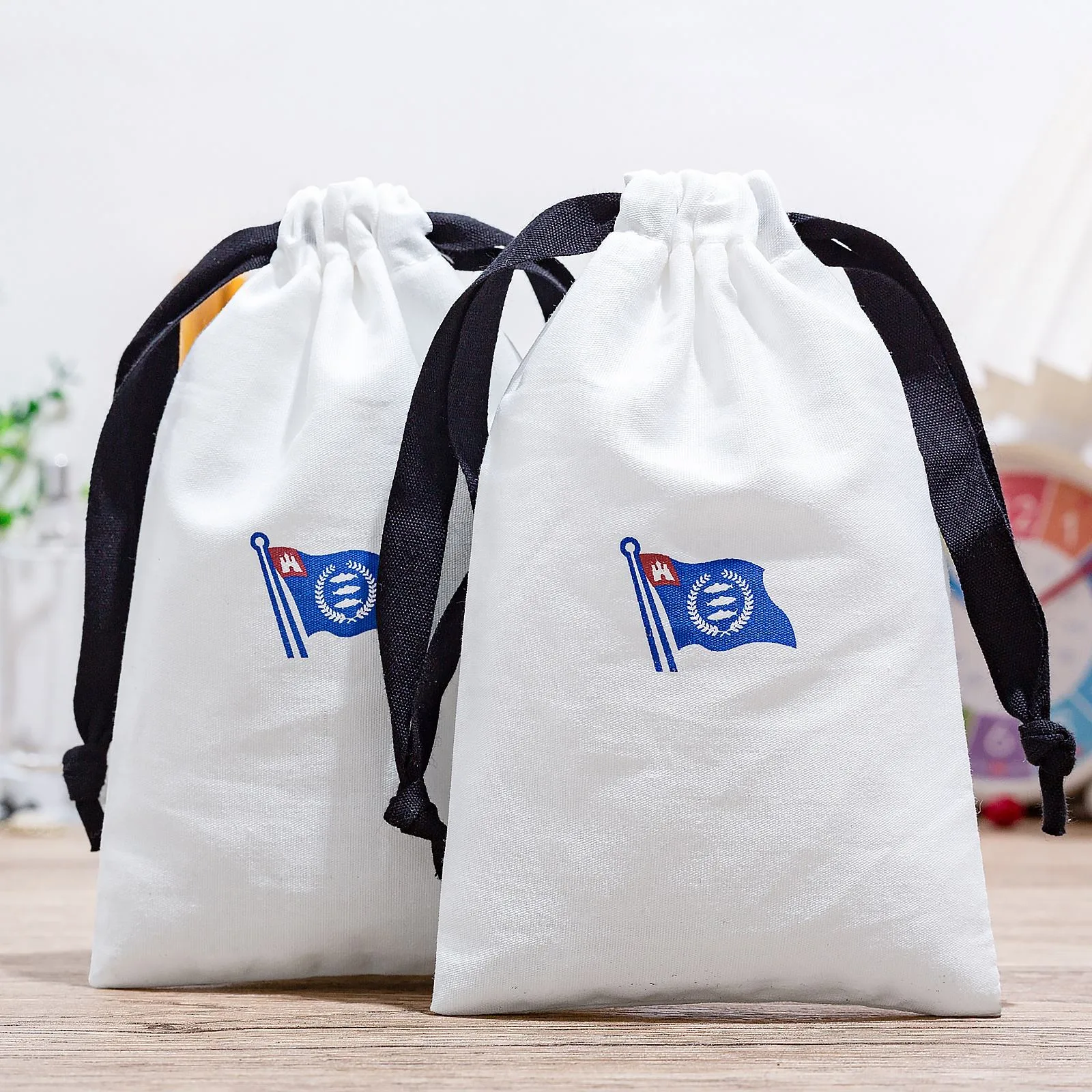 Cotton Drawstring Pouch