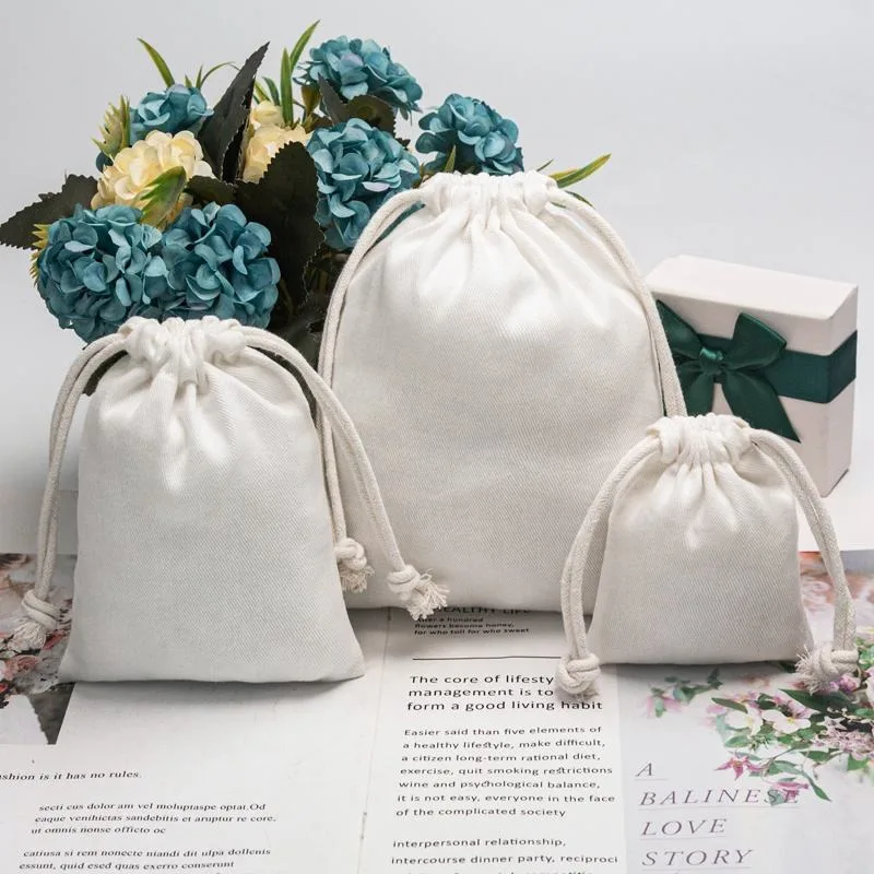 Cotton Drawstring Pouch