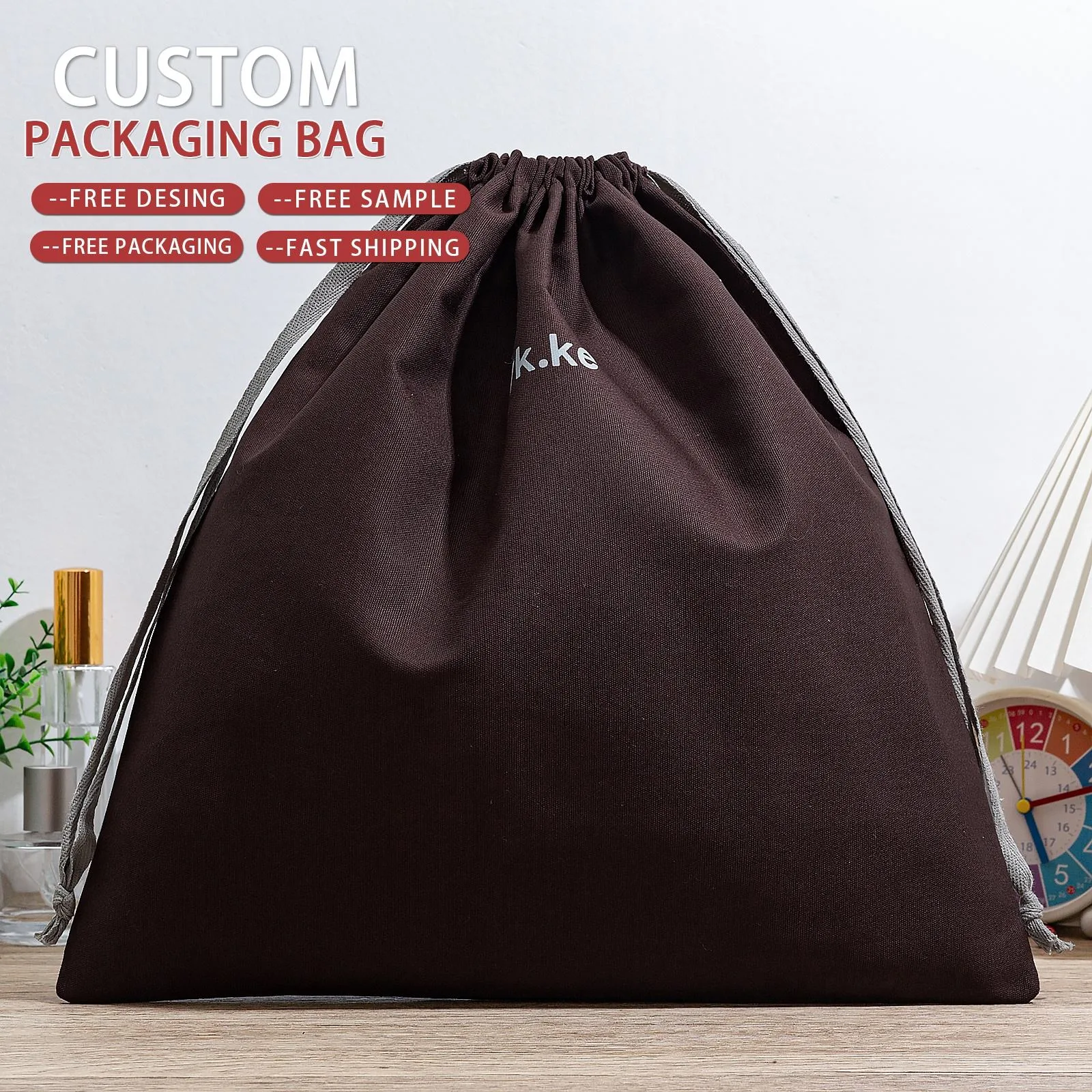Cotton Drawstring Pouch