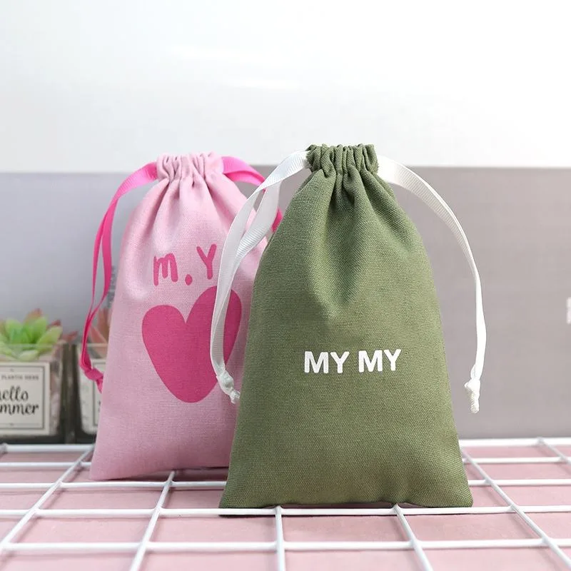 Cotton Drawstring Pouch