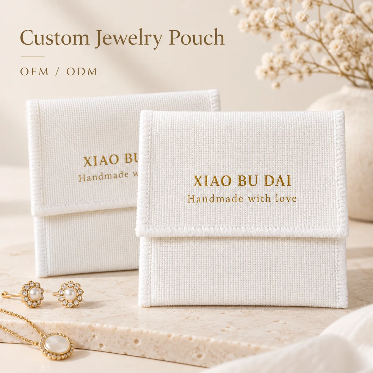 White Cotton Packaging Style