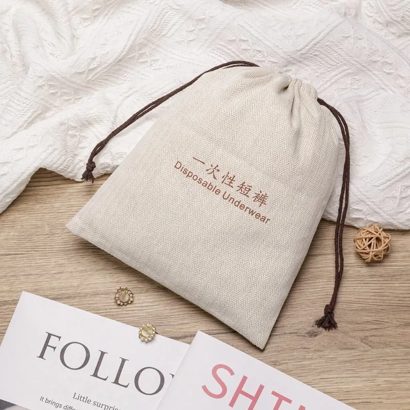 Cotton Drawstring Pouch