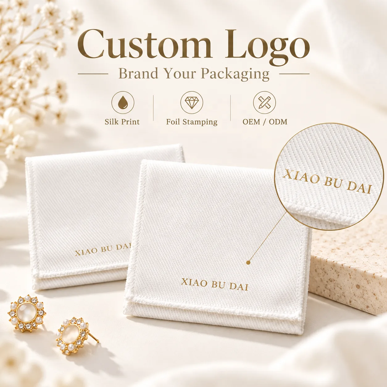Satin Envelope Pouch