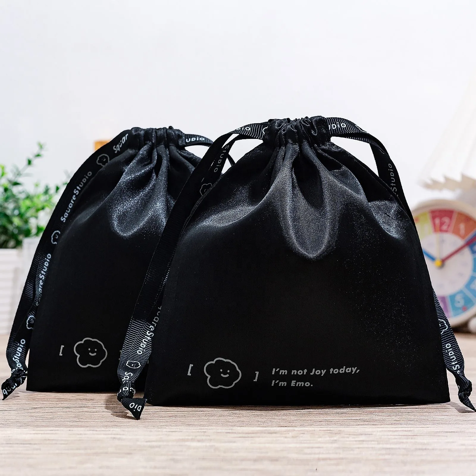 Satin Drawstring Pouch