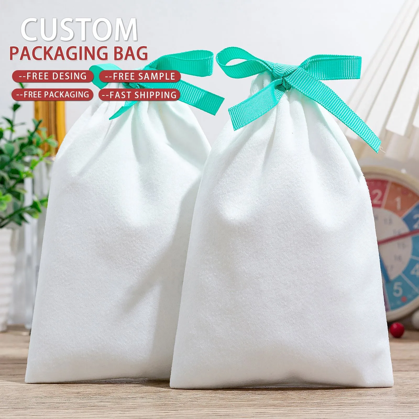 Velvet Drawstring Pouch