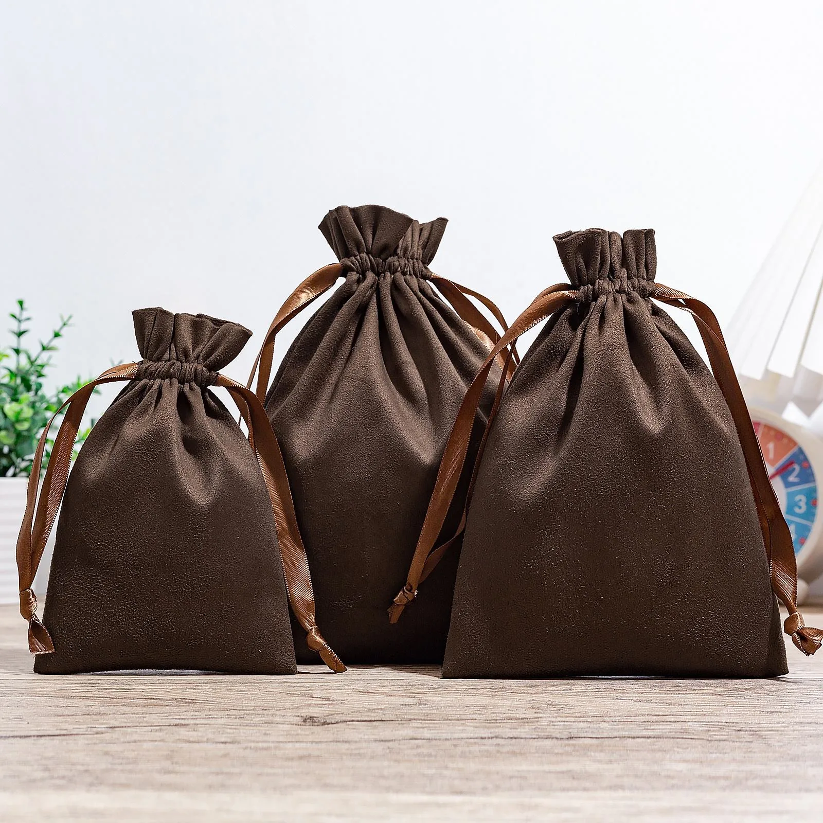 Microfiber Drawstring Pouch