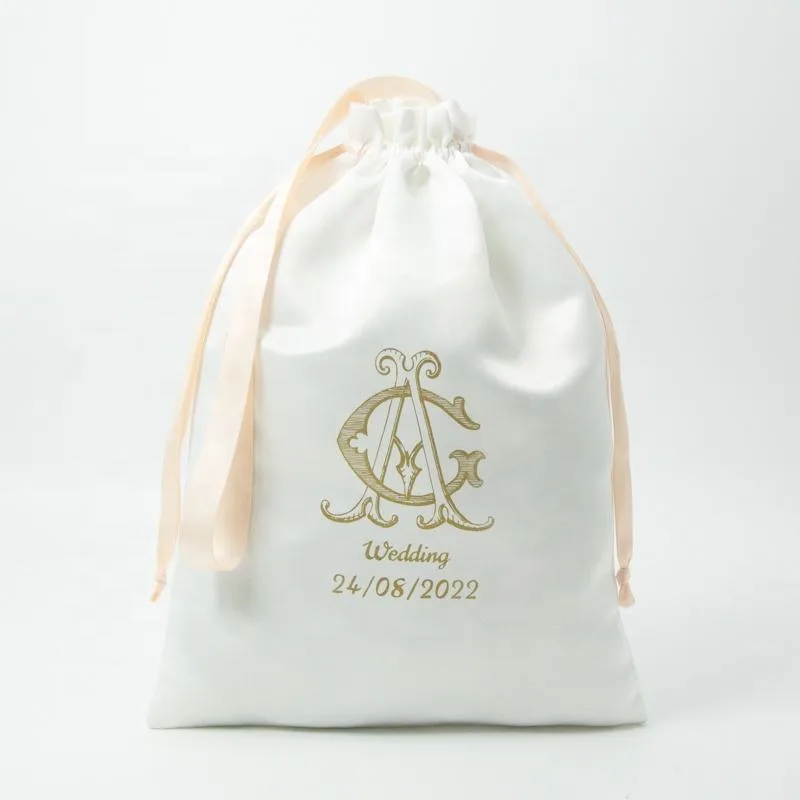 Satin Drawstring Pouch