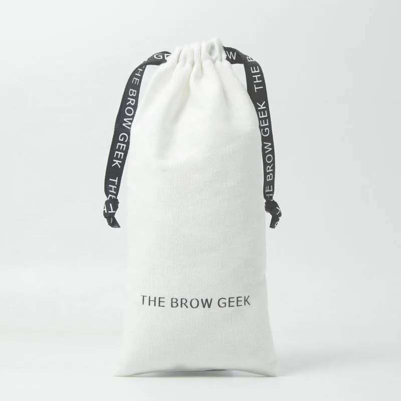 Textured Fabric Drawstring Pouch