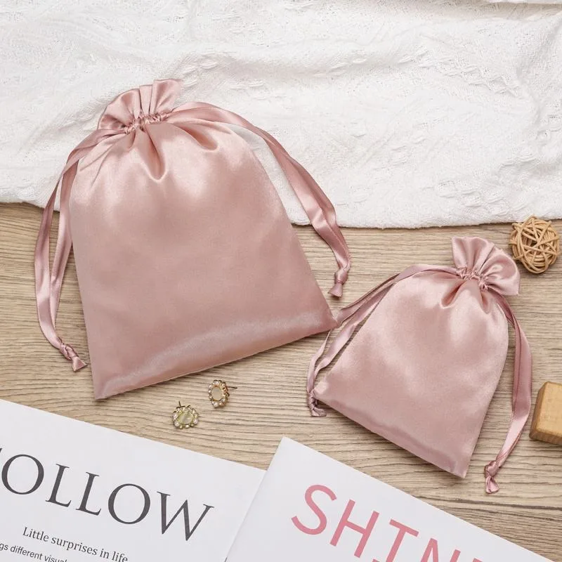 Satin Drawstring Pouch