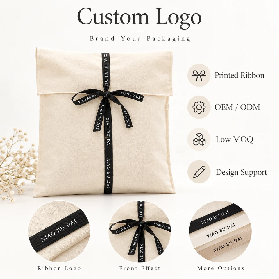 Black Satin Envelope Pouch — image 2