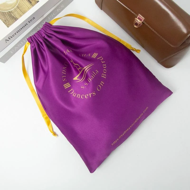 Satin Drawstring Pouch — image 4