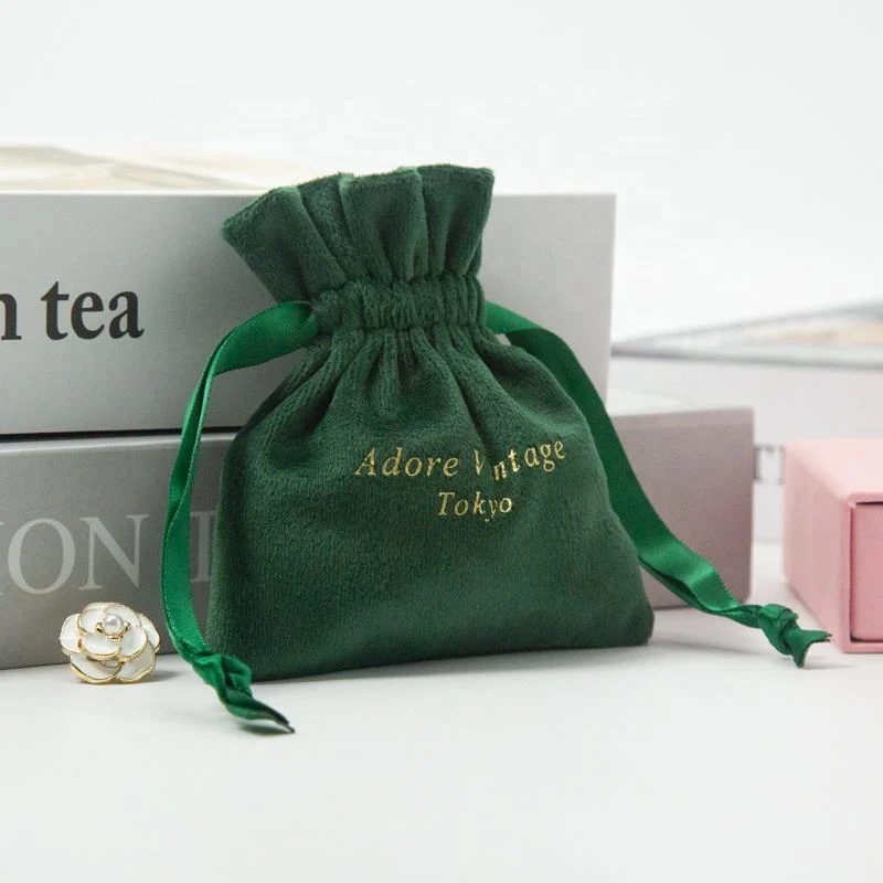 Velvet Drawstring Pouch — image 2