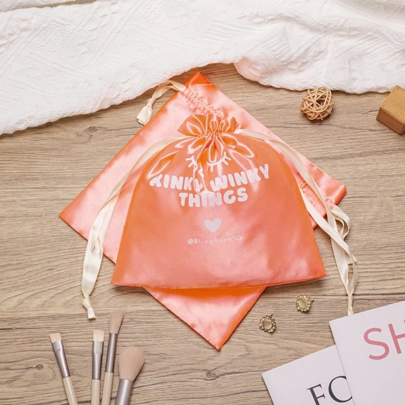 Satin Drawstring Pouch — image 4