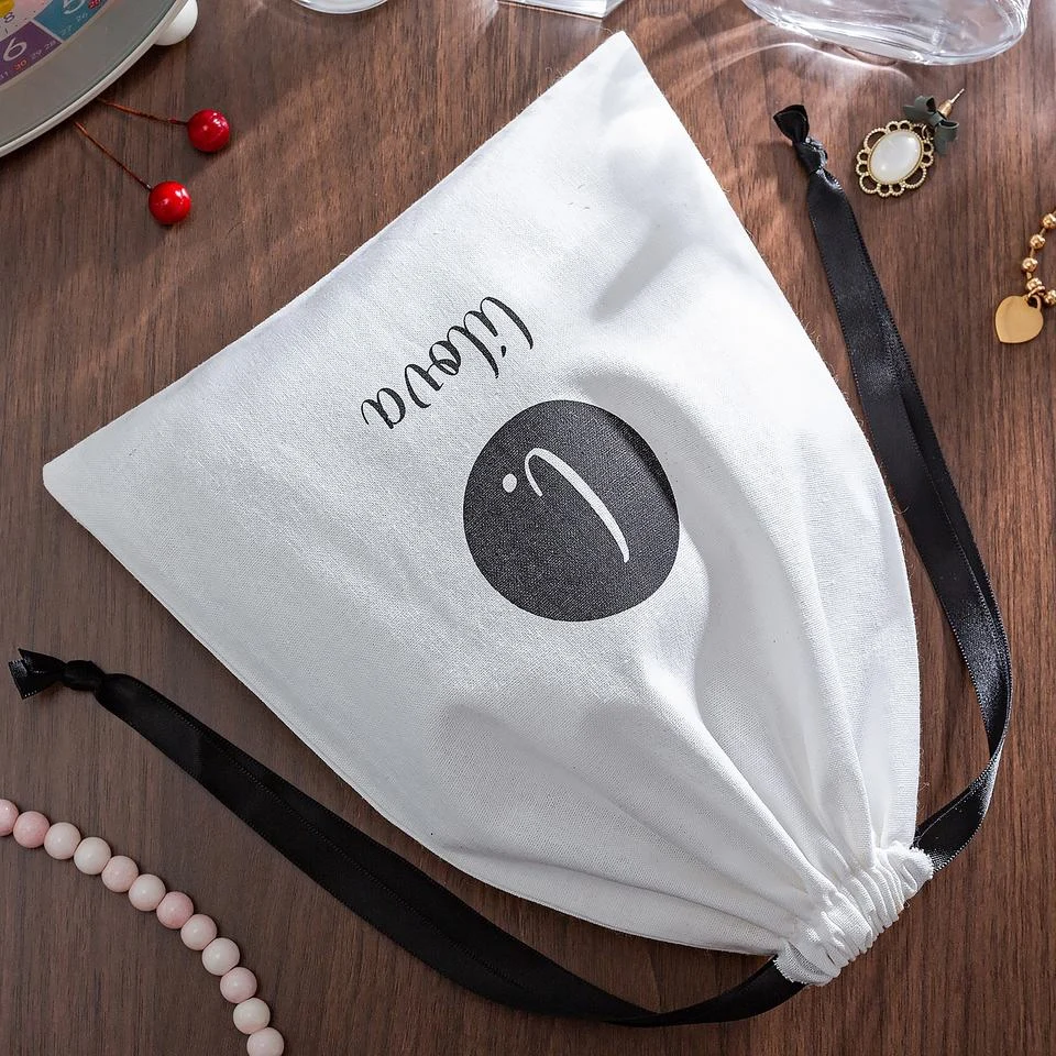 Cotton Drawstring Pouch — image 3