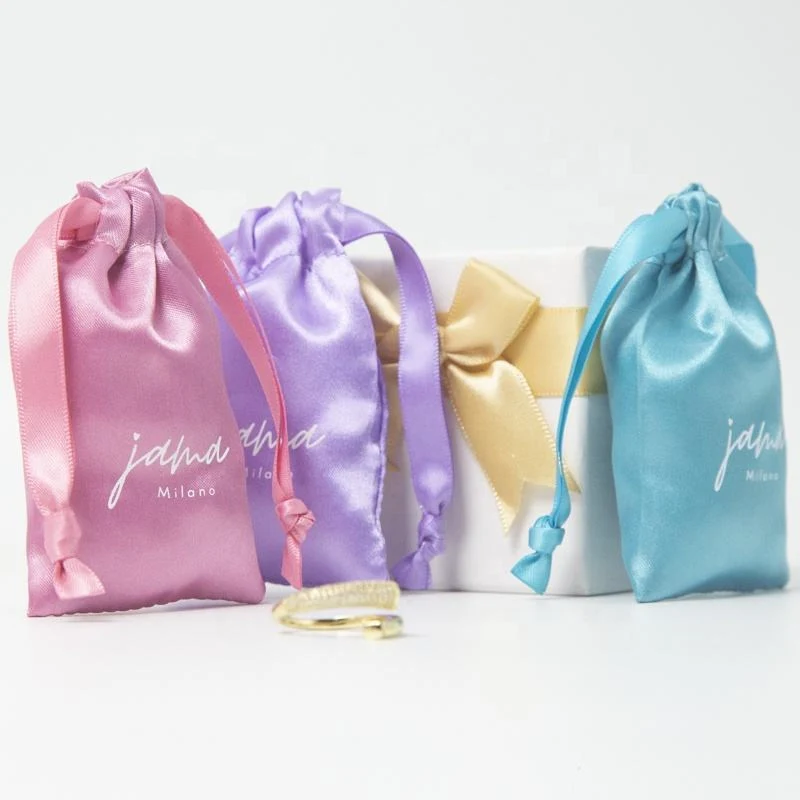 Satin Drawstring Pouch — image 2