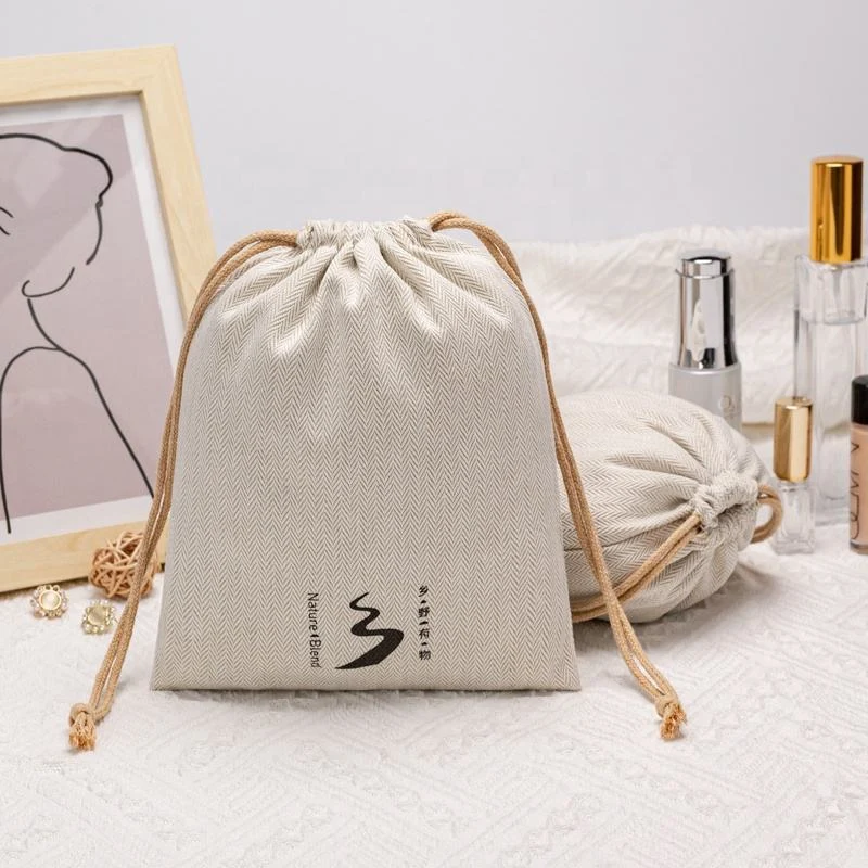 Cotton Drawstring Pouch — image 2