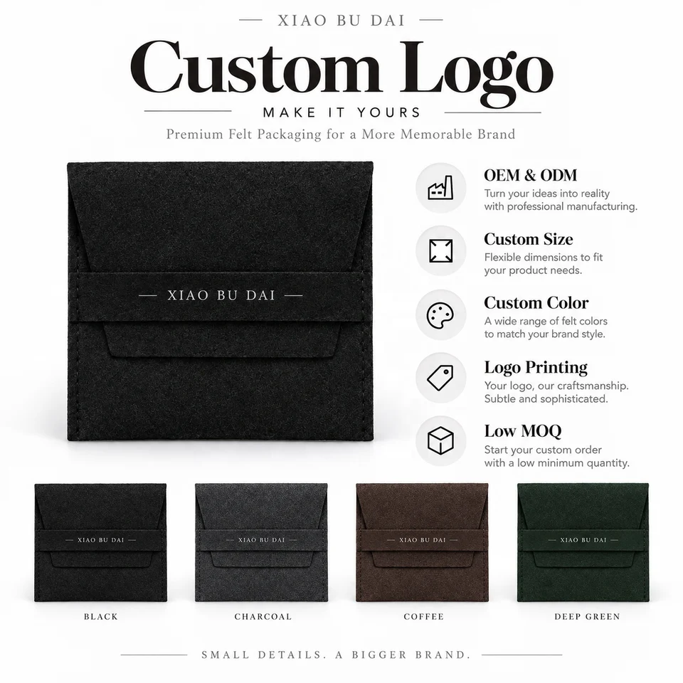 Black Microfiber Packaging Style — image 3