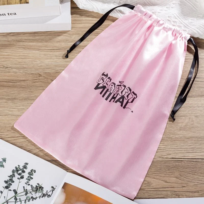 Satin Drawstring Pouch — image 5