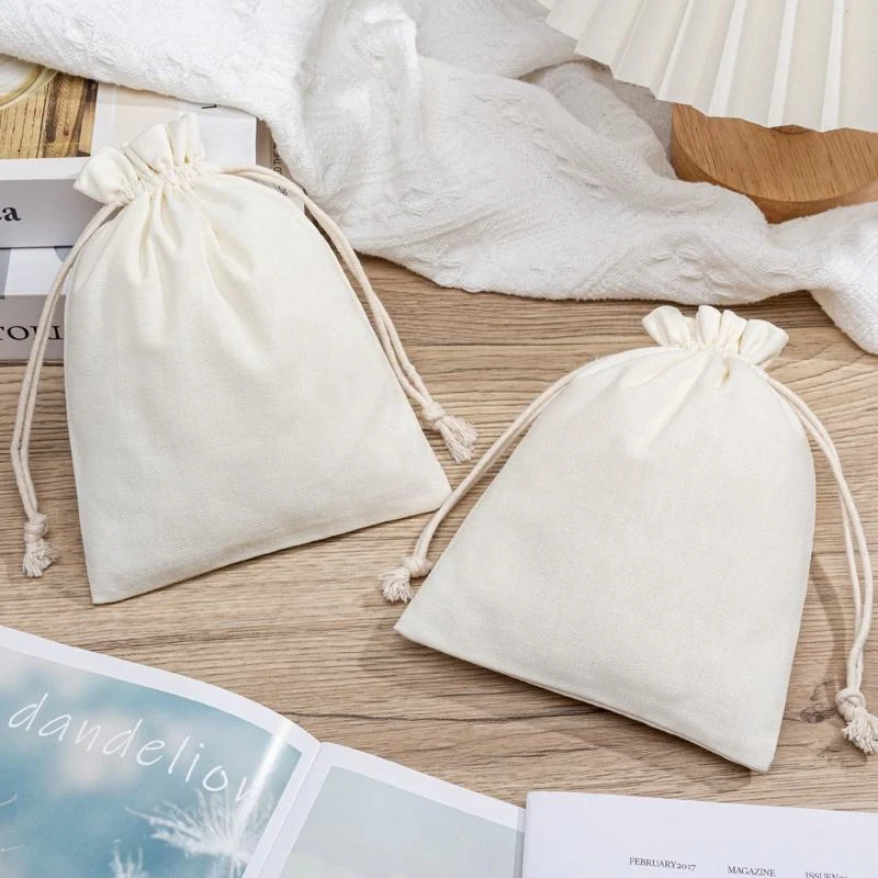 Cotton Drawstring Pouch — image 3