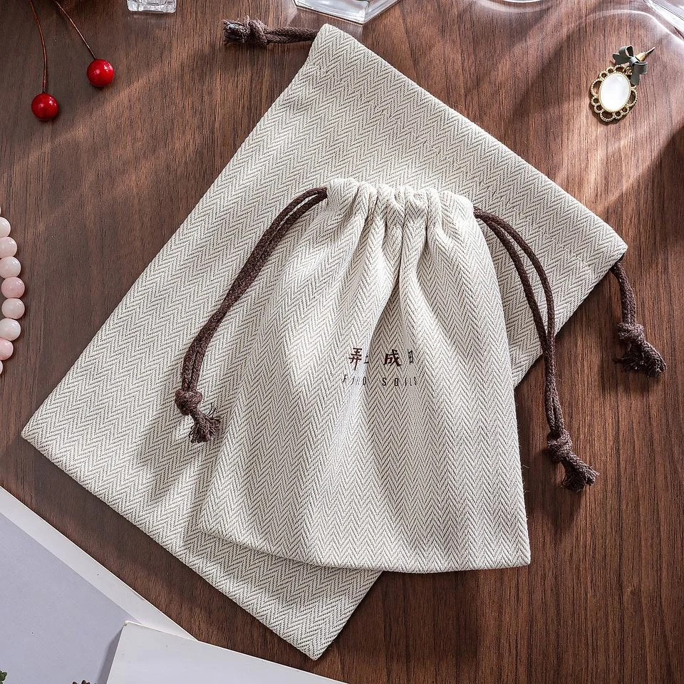 Cotton Drawstring Pouch — image 4