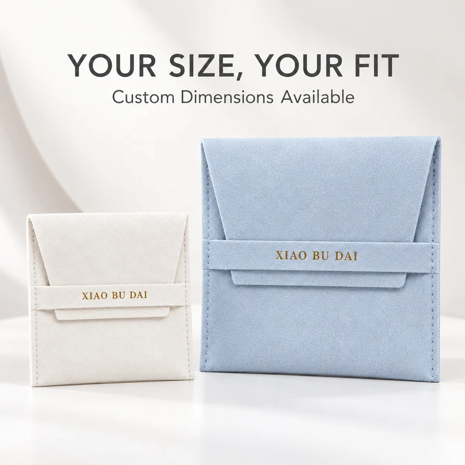 Microfiber Tuck-Band Jewelry Pouch — image 3