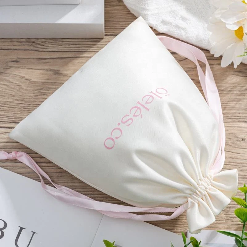Satin Drawstring Pouch — image 4