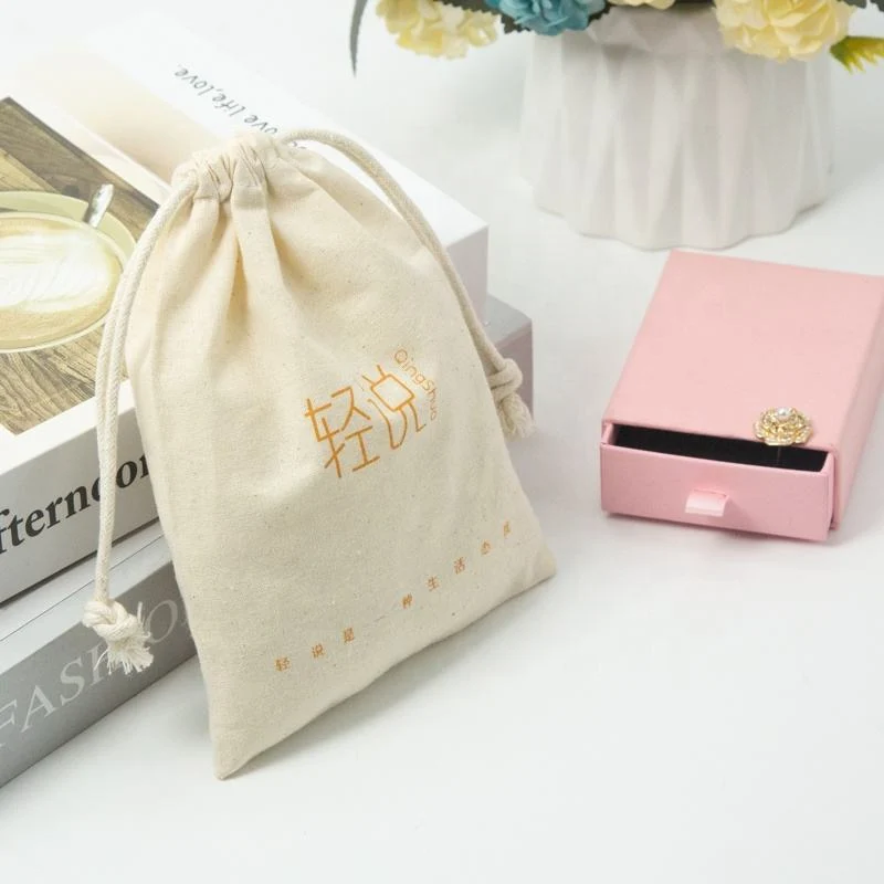 Cotton Drawstring Pouch — image 3
