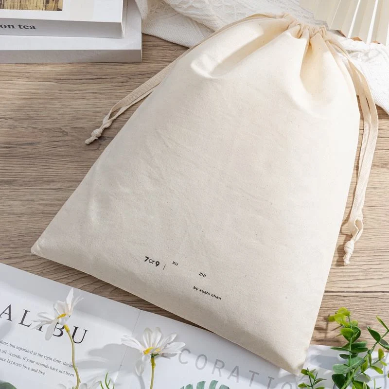 Cotton Drawstring Pouch — image 3