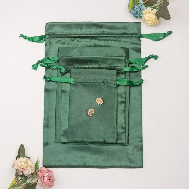 Satin Drawstring Pouch — image 5