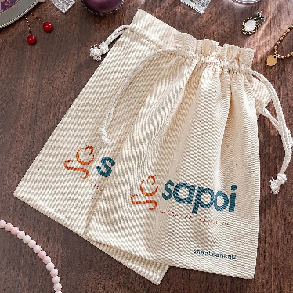 Fabric Drawstring Pouch — image 3