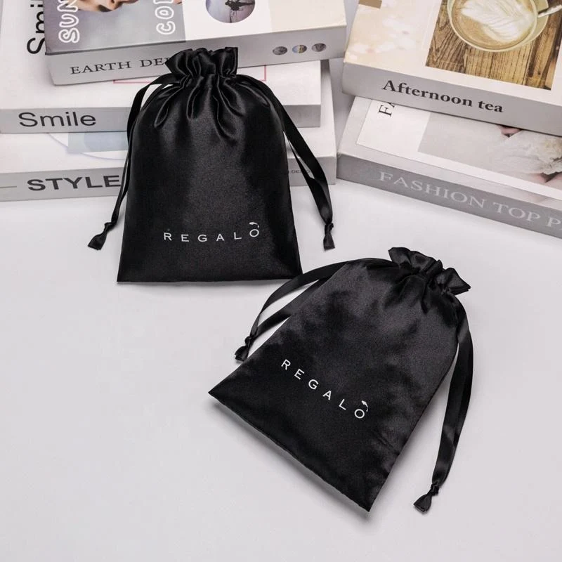 Satin Drawstring Pouch — image 4
