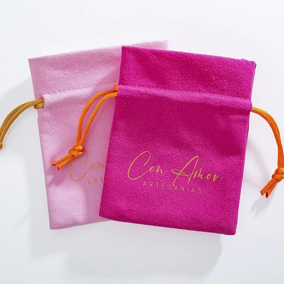 Microfiber Drawstring Pouch — image 3