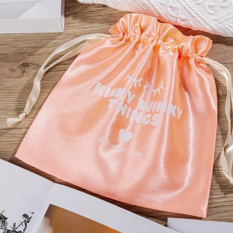 Satin Drawstring Pouch — image 5