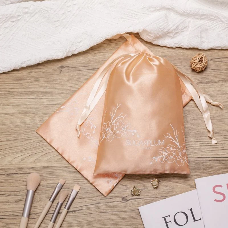 Satin Drawstring Pouch — image 4
