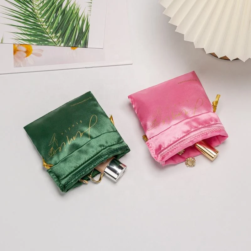 Satin Drawstring Pouch — image 5