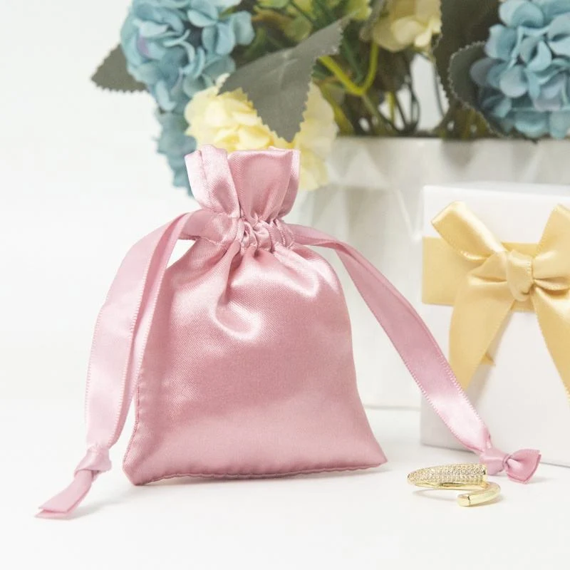 Satin Drawstring Pouch — image 2