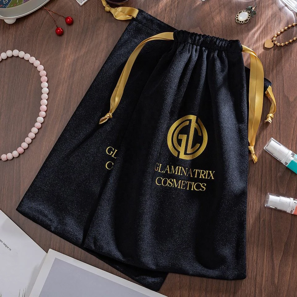 Velvet Drawstring Pouch — image 3