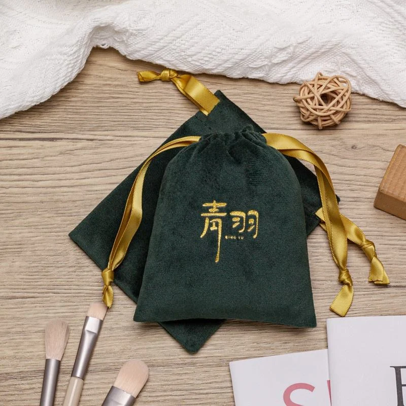 Velvet Drawstring Pouch — image 4
