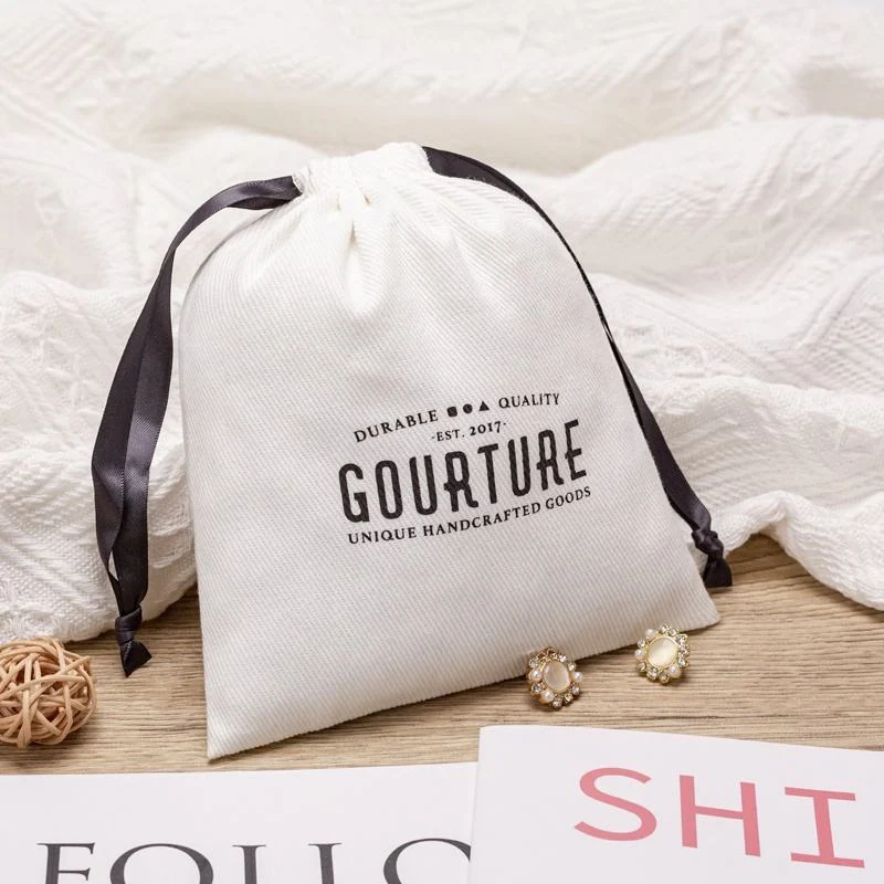 Cotton Drawstring Pouch — image 2