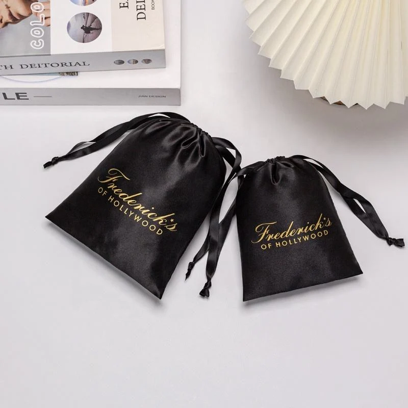 Satin Drawstring Pouch — image 4