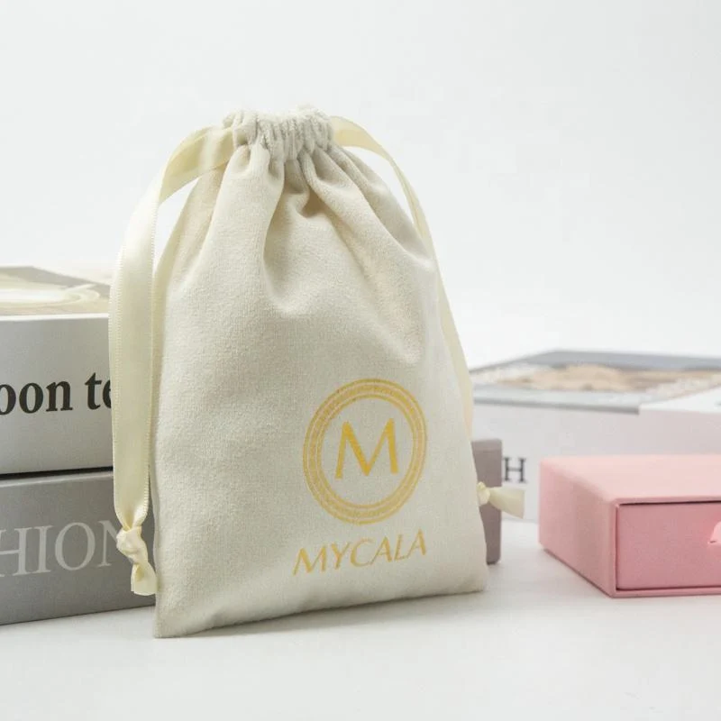 Velvet Drawstring Pouch — image 2