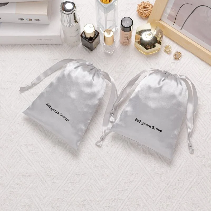 Satin Drawstring Pouch — image 3