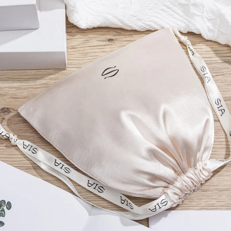 Satin Drawstring Pouch — image 4