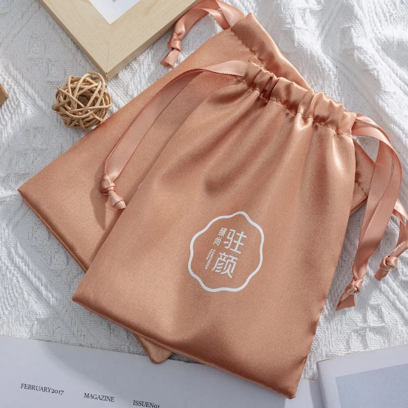Satin Drawstring Pouch — image 5