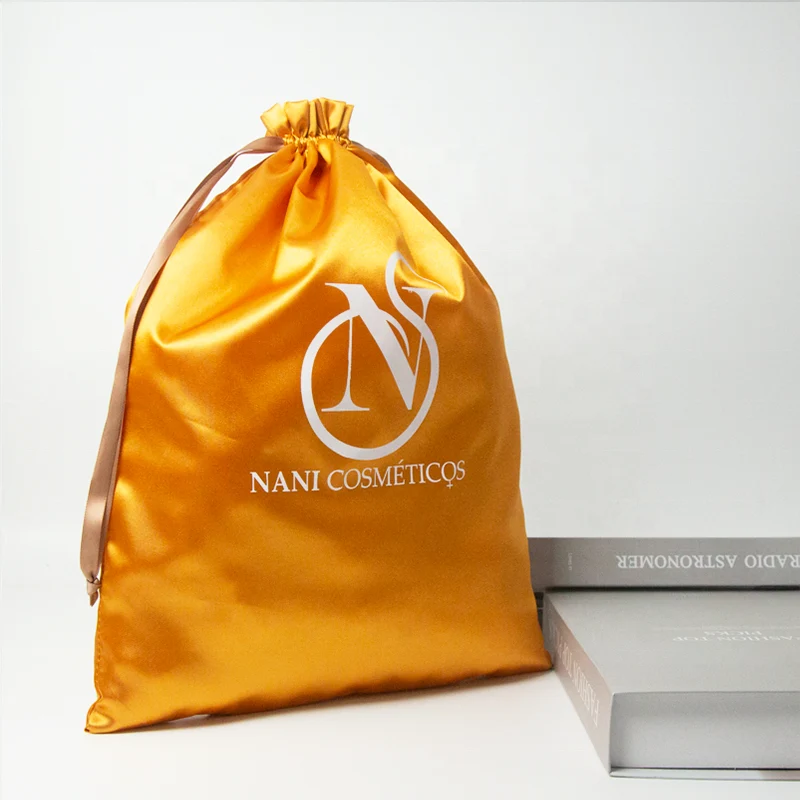 Satin Drawstring Pouch — image 2